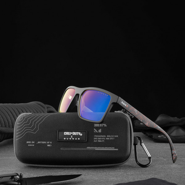 Gunnar Call of Duty Alpha Edition Onyx Infrared (Amber Lens Tint)  